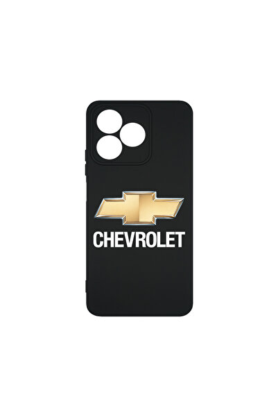 bestcase Husă premium din silicon pentru Xiaomi Redmi 13, logo Chevrolet, PB ...