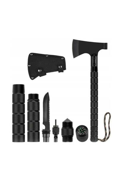 ZanaCasei MULTIFUNCTIONAL AXE WITH 9 PIECES
