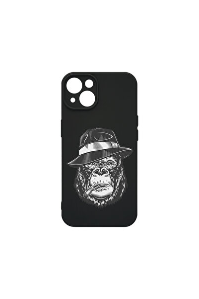 bestcase Carcasă premium din silicon pentru Apple iPhone 15, Maffia Monkey, P...