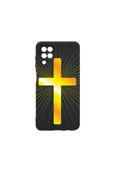 bestcase Θήκη σιλικόνης Premium για Samsung Galaxy A12 / Galaxy M12, Golden C...