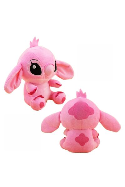 Impact Vision Set 2 Jucarii De Plus-Personaj Lilo & Stitch, Albastru/Roz, 23 Cm