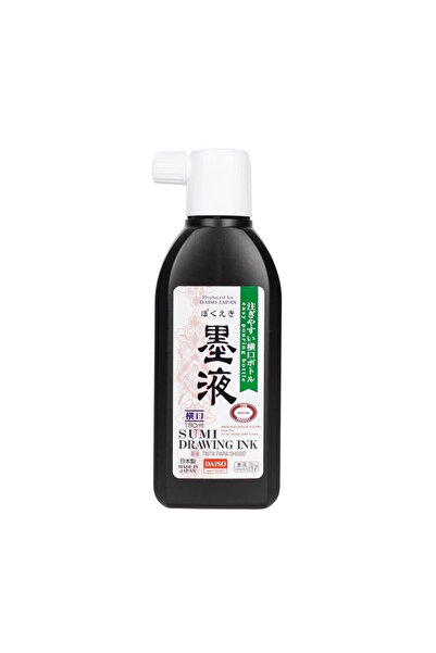 Genel Markalar Daiso Sumi Drawing Ink Kaligrafi Mürekkebi 180 ml. No.17