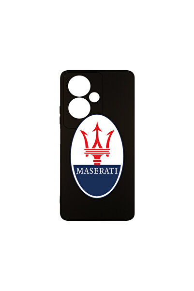 bestcase Husă premium din silicon pentru Oppo A79 5G, logo Maserati, PB 1768