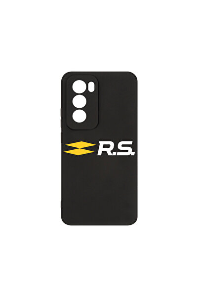bestcase Husă premium din silicon pentru Oppo Reno12 Pro, logo Renault RS, PB...