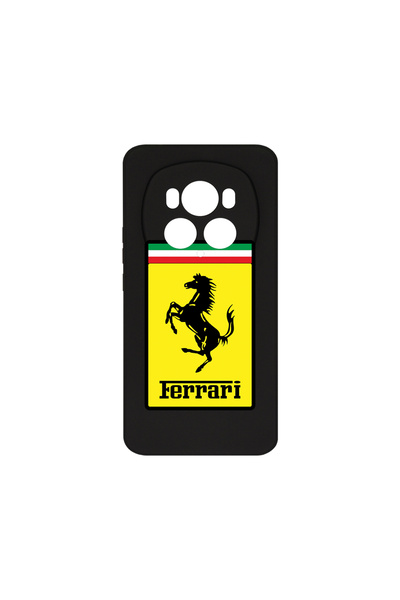 bestcase Carcasă premium din silicon pentru Honor Magic6 Pro, logo Ferrari, P...