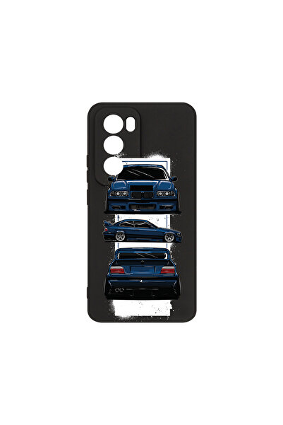bestcase Husă premium din silicon pentru Oppo Reno12 Pro, BMW E36, PB 1446