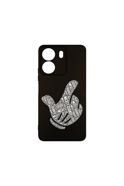 bestcase Премиум силиконов калъф за Xiaomi Redmi 13C / Poco C65, калиграфия, ...