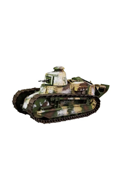 Choice طقم نموذج درع Meng TS-008 دبابة خفيفة فرنسية FT-17 بمقياس 1/35 (برج مصبوب) مخصص قابل للتحصيل...