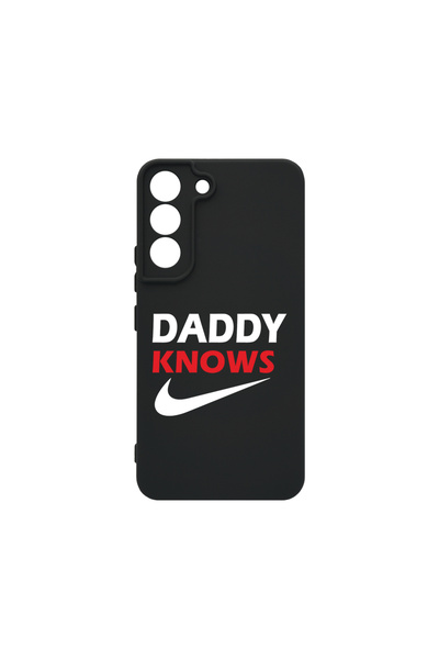 bestcase Силиконов калъф Premium за Samsung Galaxy S22, Daddy Knows, PB 1626