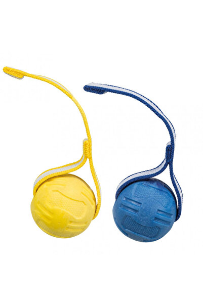 Trixie TPR Sporting Ball With Strap Toy for Dogs