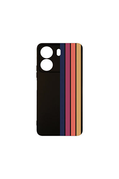 bestcase Θήκη σιλικόνης Premium για Xiaomi Redmi 13C / Poco C65, Retro Lines,...