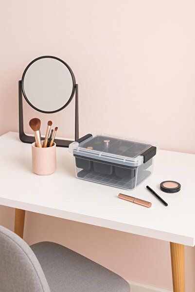 Depa 1.75 L Transparent Storage Box & Organizer Organizing Box