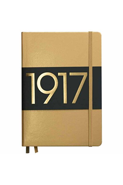 Leuchtturm Τετράδιο Α5 Σκληρόδετο Βελλούμινο Χρυσό