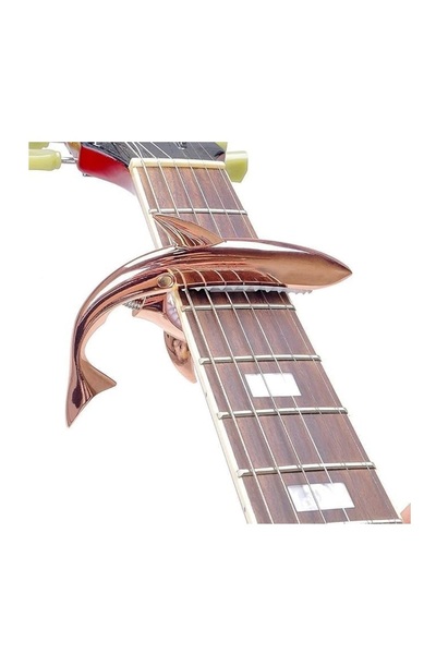 MegArya Shark Capo for Acoustic and Electric Guitar – Made of durable zinc alloy