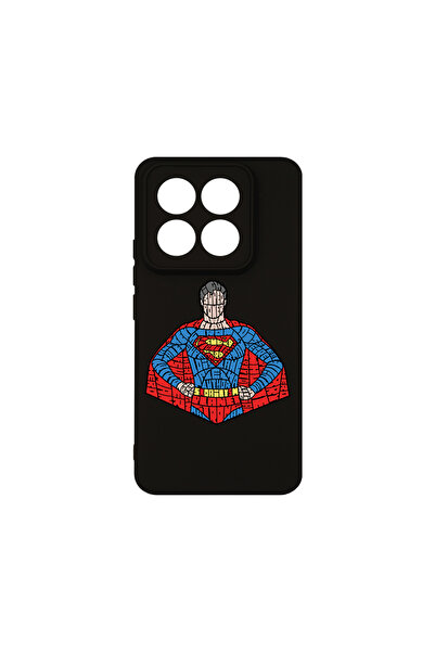 bestcase Husă premium din silicon pentru Xiaomi 14 Pro, Calligraphy Superman,...