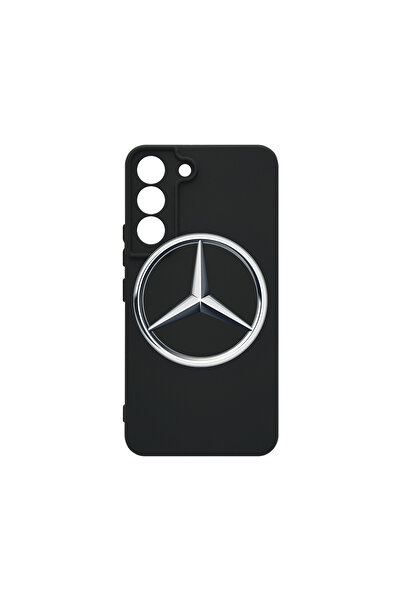 bestcase Carcasă premium din silicon pentru Samsung Galaxy S22, logo Mercedes...