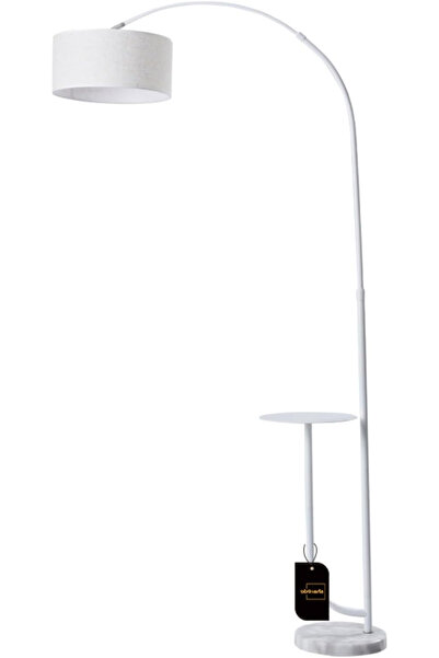 sharpdo Modern Floor Lamp Lighting Modern Tray Interior Lighting Decoration Standing Light with Shelves