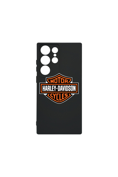 bestcase Θήκη σιλικόνης Premium για Samsung Galaxy S23 Ultra, λογότυπο Harley...