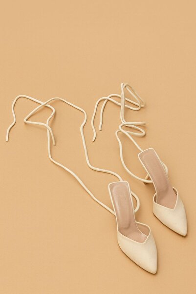 DUXAL SHOES Ipli Ankle Strap Satin Women's Heeled Shoes