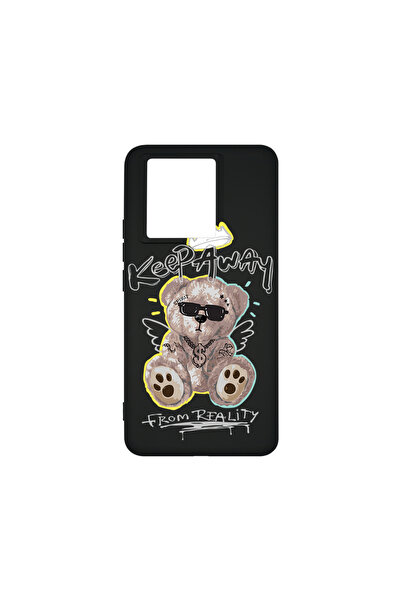 bestcase Husă premium din silicon pentru Xiaomi 13T / 13T Pro, Teddy Bear Kee...
