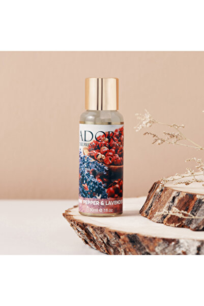 Adore زيت عطري برائحة الفلفل الوردي واللافندر - 30 مل