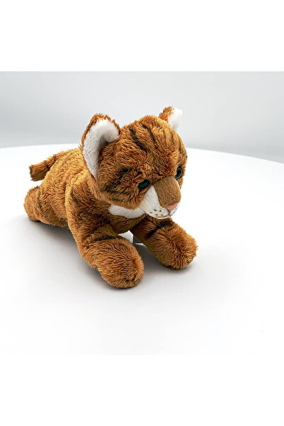 OEM Jucarie de plus Pisicuta pui tigrata roscat 18 cm