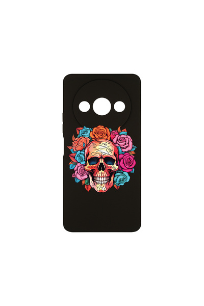 bestcase Θήκη σιλικόνης Premium για Xiaomi Redmi A3, Dream Colors - Skull, PB...