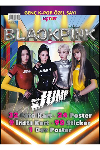 KSTAR Blackpink Jump Dergisi Kpop