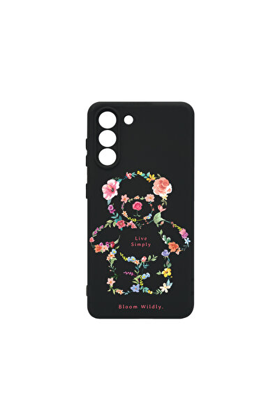 bestcase Husă premium din silicon pentru Samsung Galaxy S21, Teddy Bear Live ...