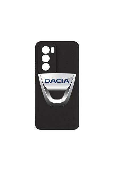 bestcase Husă premium din silicon pentru Oppo Reno12 Pro, logo Dacia, PB 1748