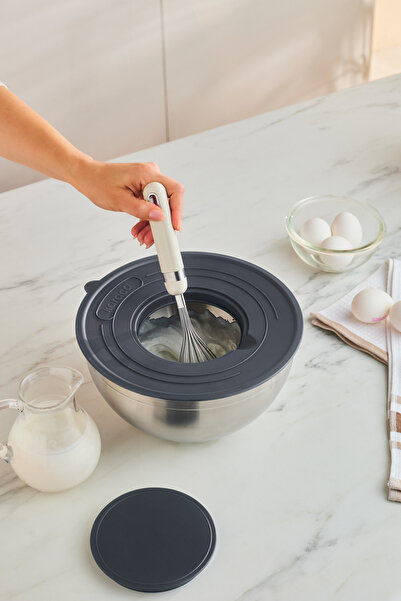 Karaca Kaia 9 Parça Rende Kapaklı Karıştırma ve Saklama Seti Çelik