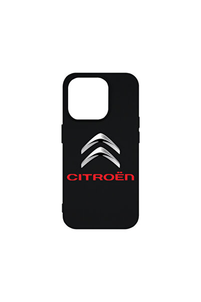 bestcase Θήκη σιλικόνης Premium για Apple iPhone 15 Pro, λογότυπο Citroen, PB...