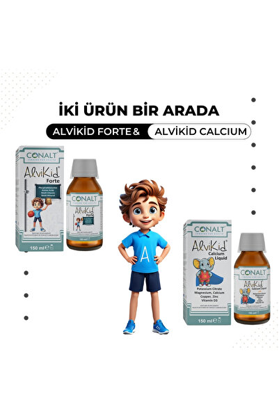 CONALT ALVİKİD FORTE + ALVİKİD KALSİYUM