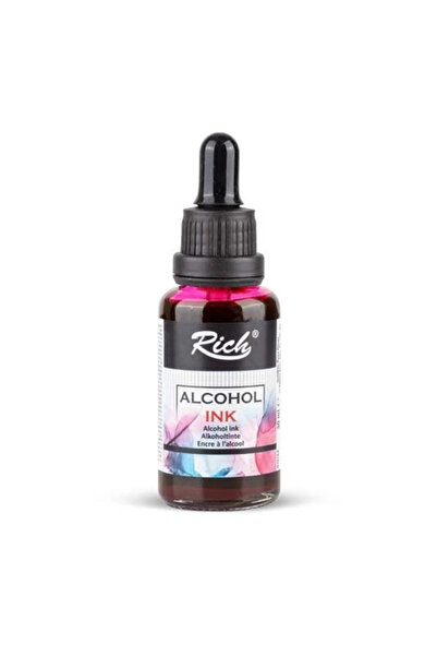 Rich Supertrend Alcohol Ink Alkol Bazlı Mürekkep 30 ml. Pembe