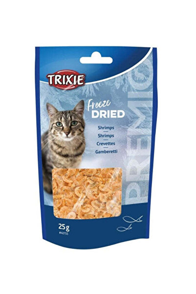 Trixie وجبة قطط من الروبيان المجفف بالتجميد من بريميو، 25 جرام