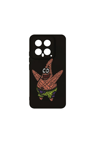 bestcase Husă premium din silicon pentru Xiaomi 14, Patrick Star, PB 1484