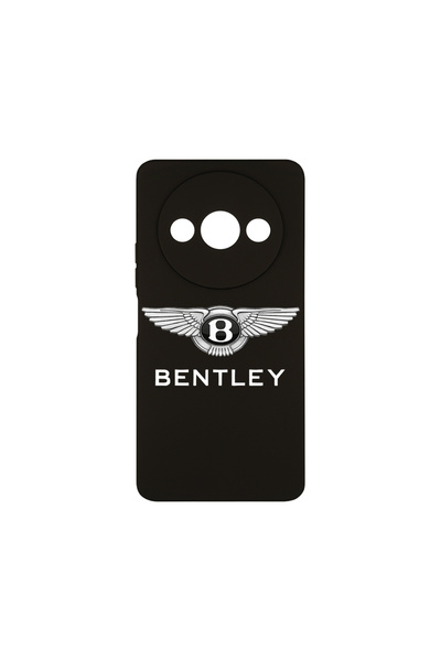 bestcase Husă premium din silicon pentru Xiaomi Redmi A3, logo Bentley, PB 1767