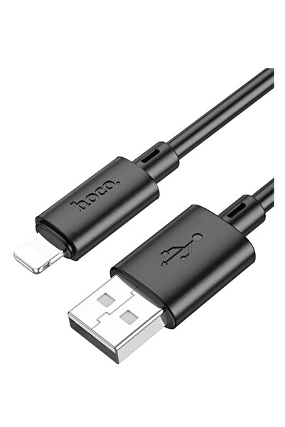 Hoco Καλώδιο Δεδομένων και Φόρτισης USB-A - Lightning X88, 18W, 1μ, Μαύρο