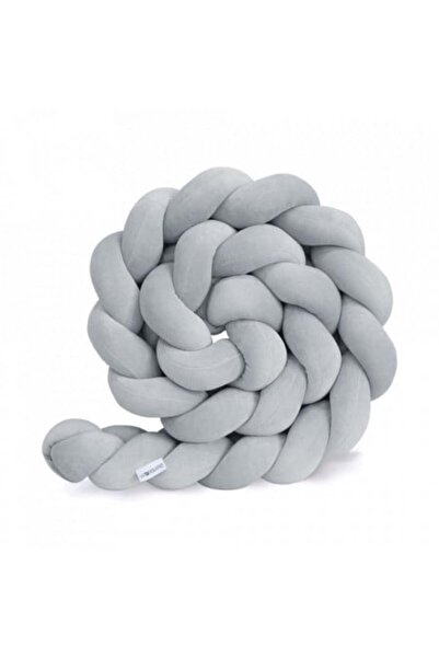 Sparrow Protectie impletita pentru patut copii, din bumbac catifelat, Sparrow...