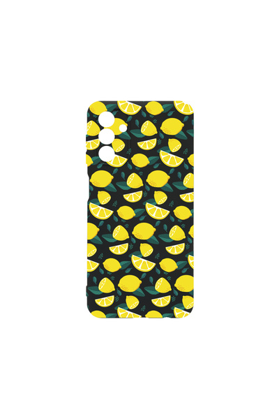 bestcase Carcasă premium din silicon pentru Samsung Galaxy A34 5G, model lămâ...