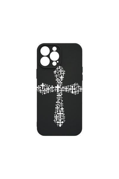 bestcase Θήκη σιλικόνης Premium για Apple iPhone 13 Pro, Σταυρός σε Σταυρό, P...