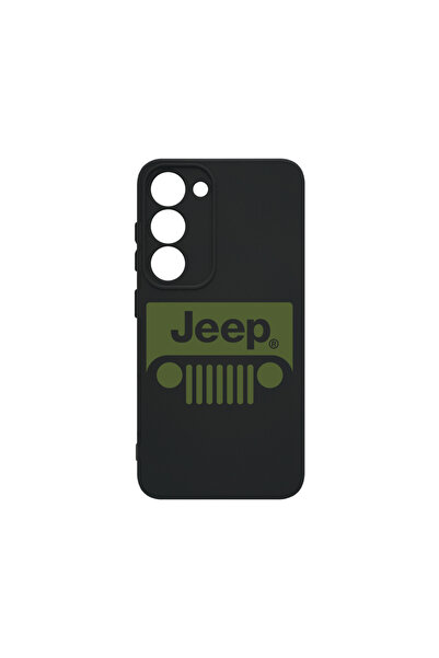bestcase Husă premium din silicon pentru Samsung Galaxy S23 Plus, logo Jeep, ...