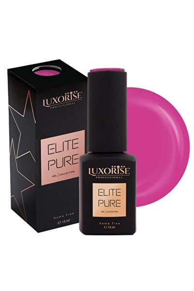 LUXORISE Oja semipermanentă Hema Free ELITE PURE - Radiant Orchid, 15ml