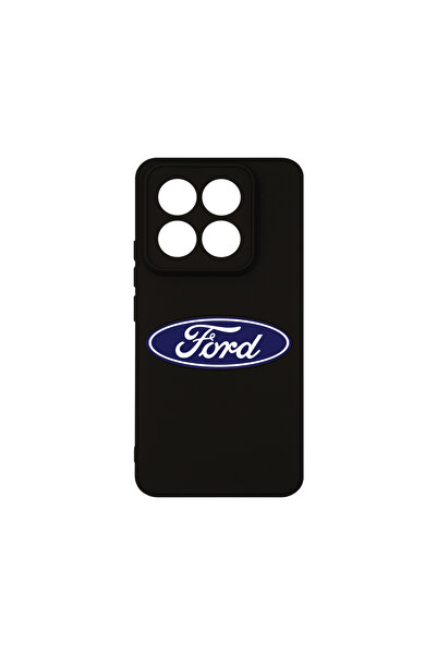 bestcase Husă premium din silicon pentru Xiaomi 14 Pro, logo Ford, PB 1745