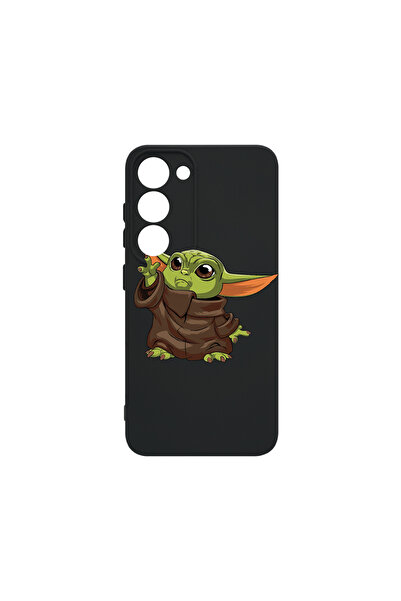 bestcase Carcasă premium din silicon pentru Samsung Galaxy S23 Plus, Baby Yod...