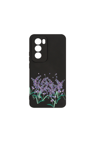 bestcase Carcasă premium din silicon pentru Oppo Reno12 Pro, lavandă, PB 1430