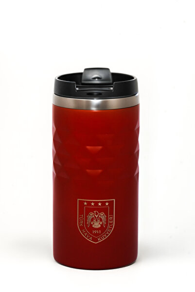ALKAN ASKERİ MALZEMELER VE TEKSTİL Turkish Air Force Logo Steel Thermos, Domestic Production, 4-6 Hours