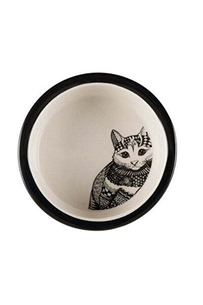 Trixie وعاء سيراميك زنتاجل للقطط سعة 300 مل