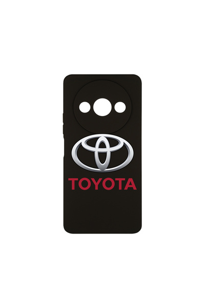 bestcase Husă premium din silicon pentru Xiaomi Redmi A3, logo Toyota, PB 1723