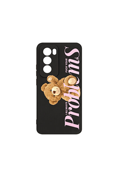 bestcase Husă premium din silicon pentru Oppo Reno12 Pro, Teddy Bear - Proble...